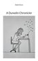 „Brigitte Roxane“, „A Dunedin Chronicler“. Illustration: Frau an Schreibmaschine, fliegende Buchstaben., Buch