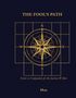 THE FOOL’S PATH. Tarot as Companion for the Journey Within. Maz. Illustration eines Kompasses mit Himmelsrichtungen., Buch