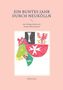 "EIN BUNTES JAHR DURCH NEUKÖLLN, eine Sachgeschichte mit bunten Illustrationen. Sabine Jones." Darunter eine bunte Karte., Buch