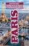 Text: "Steffen Kindt Kulinarische Wochenendtouren Paris". Eiffelturm, Stadtansicht mit Fluss und beleuchteten Gebäuden., Buch