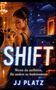 „SHIFT. Wenn du aufhörst, für andere zu funktionieren. JJ PLATZ.“ Tänzerin im Ballsaal, pixelige Videospielgrafik., Buch