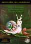 Text: "Fritzi und das Geheimnis der Freundschaft", "Abenteuer im Trollzauberwald", "Katja Schmoll". Gemälde: Schnecke, Wurm, Blätter., Buch