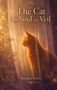 "The Cat behind the Veil" – Bettina Faltis. Eine orange Katze sitzt hinter einem zarten, lichtdurchfluteten Vorhang., Buch