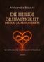 Text: "Aleksandra Božović, Die Heilige Dreifaltigkeit des XXI Jahrhunderts, Ein Leitfaden zur emotionalen Intelligenz, Band II". Visuell: Ein leuchtendes Herz, das ein Unendlichkeitszeichen formt., Buch