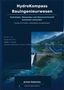 "HydroKompass Bauingenieurwesen" zeigt Formeln und Diagramme, darunter ein Damm mit technischen Zeichnungen und Flussnetz., Buch