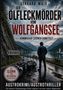 "Der Ölfleckmörder vom Wolfgangsee" steht oben. Ein Mann blickt über ein Motorrad auf einen See mit Bergen., Buch