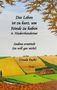 „Das Leben ist zu kurz, um Feinde zu haben“ 6. Niederrhein­krimi. Andrea ermittelt (sie will gar nicht). Ursula Fuchs. Landschaftsgemälde einer Herbstszene mit Feldern., Buch