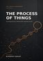"The Traces Framework. The Process of Things. From Requirements to Measurable, Sustained Control. Blagovest Kirilov."   
Abstrakte Grafik mit grafischen Symbolen., Buch