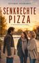 "SÉVERIN VELMARET, SENKRECHTE PIZZA, EIN WIEDERSEHEN NACH 23 JAHREN." Drei lachende Menschen an einem Flussufer bei Sonnenuntergang., Buch