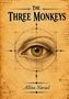 Text: "The Three Monkeys" und "Allita Nurael". Eine Illustration zeigt ein detailliertes Auge mit geometrischen Linien., Buch