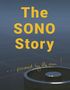 "The SONO Story ... powered by the sun!" Gelbe Schrift auf dunklem Hintergrund, darunter ein zylindrisches Objekt., Buch