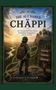 "THE AI I NAMED CHÄPPI" steht groß. Davor ein Wanderer mit Rucksack, Natur und Berge im Hintergrund., Buch