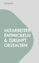 Text: "STEFAN RITZ" oben; "MITARBEITER ENTWICKELN & ZUKUNFT GESTALTEN" auf grüner Form darunter. Schlichtes Design., Buch