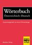 Wörterbuch Österreichisch-Deutsch, Buch