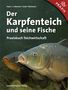 "Der Karpfenteich und seine Fische. Praxisbuch Teichwirtschaft." Zwei Karpfen schwimmen im Wasser., Buch
