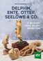 "PETER BENSON DELPHIN, ENTE, OTTER, SEELÖWE & CO. 15 WASSERTIERE SELBST SCHNITZEN" Holztier-Schnitzereien, stv-Logo., Buch