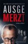 Text: "Das Ende der Scheinkonservativen. AUSGEMERZT. Gerald Grosz." Oben ein Gesicht mit Brille, vier Porträts im Hintergrund., Buch
