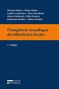 „Übungsbuch Grundlagen des öffentlichen Rechts, 2. Auflage“. Blaue Cover mit orangefarbenem Streifen., Buch