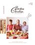 "Backen mit Christina", Nr. 33, Frühling 2026. Personen an einem Tisch mit Gebäck und Getränken. Links bunte Kekse.