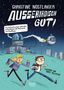 Der Titel lautet "Außerirdisch gut!". Darüber ein observatoriumartiges Gebäude, ein Raumschiff und zwei rennende Kinder., Buch