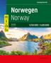 Norwegen, Autoatlas 1:250.000 - 1:400.000, freytag & berndt, Buch