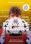 "Torwarttraining für Kinder" mit einem Jungen, der einen Fußball hält. Enthält praktische Übungen.