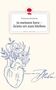 Text: „Francesca Runchina, in meinem herz – (k)ein ort zum bleiben“. Illustration: Herz mit Blumen., Buch