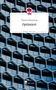 "Optimiert" von Theresa Winterberg. "story.one – Life is a story". Hintergrund: Moderne Fassade mit wabenartigem Muster., Buch