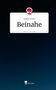 "Beinahe" von Marija Vasic, story.one – Life is a story. Dunkler Nachthimmel mit Sternen und story.one Logo., Buch