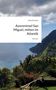 "Azoreninsel Sao Miguel, mitten im Atlantik" steht auf einem weißen Rechteck. Darunter Landschaft mit Meer., Buch