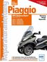 Reparaturanleitung Band 5332, Piaggio MP3 Business/Sport 2007-2021. Wartung, Pflege, Reparatur. Darstellung eines Dreiradrollers.