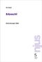 Urs Fasel: Erbrecht, Buch