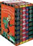 James Matthew Barrie: Die schönsten Kinderbuchklassiker: Peter Pan - Peterchens Mondfahrt - Alice im Wunderland - Der Zauberer von OZ - Pinocchio (5 Bände in Kassette), Buch
