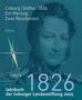Texte: Coburg | Gotha | 1826. Ein Herzog. Zwei Residenzen. 1826. Jahrbuch der Coburger Landesstiftung 2025. 

Ein Porträt eines Mannes., Buch