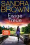 SANDRA BROWN, Ewige Treue, Thriller. Skyline, Parkweg, Frau im Mantel joggt, dramatischer Himmel., Buch