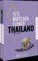 "Fettnäpfchenführer Thailand" in Weiß auf lila. Ein Elefant steht auf einem Boot., Buch