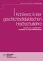 Jessica Kreutz: Kohärenz in der geschichtsdidaktischen Hochschullehre, Buch, Buch