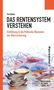 "Das Rentensystem verstehen. Einführung in die politische Ökonomie der Alterssicherung." Münzen, Diagramme, Verlag-Logo., Buch
