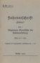: H.Dv. 465/1 Fahrvorschrift - Heft 1 Allgemeine Grundsätze der Fahrausbildung vom 14.7.1936, Buch