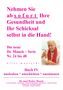 Walter Mauch: Nehmen Sie ab sofort Ihre Gesundheit und Ihr Schicksal selbst in die Hand! Buch IV, Buch