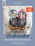 Texte: "Gabriela Scheidegger", "@bellart_gabriela", "SPIEGEL Bestseller-Autorin", "Häkelfreunde & Stickzauber: Wundervolle Winterzeit". Zwei gehäkelte Pinguine., Buch
