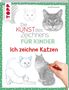 How2drawanimals: Die Kunst des Zeichnens für Kinder - Ich zeichne Katzen, Buch