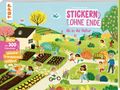 Joli Hannah: Stickern ohne Ende - Ab in die Natur, Buch