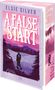 "A False Start" von Elsie Silver. Illustration einer Landschaft mit einem Paar vor einem See bei Sonnenuntergang., Buch