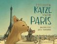 Text: "Mit einer Katze nach Paris", Angelika Glitz, Joëlle Tourlonias, Sauerländer. Illustration: Katze und Maus in Paris.