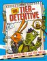 Titel "Die Tierdetektive", Untertitel "20 wilde Rätselfälle aus der Natur". Illustration eines Hasen und einer Schildkröte.