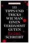 Martin Schüller: 111 Tipps und Tricks, wie man einen verdammt guten Krimi schreibt, Buch