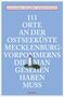 Alexandra Schlennstedt: 111 Orte an der Ostseeküste Mecklenburg-Vorpommerns, die man gesehen haben muss, Buch