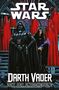 „Star Wars: Darth Vader – Zeit der Entscheidung“. Illustration: Darth Vader und Imperator umgeben von roten Wachen., Buch