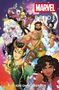 „MARVEL PRIDE“ oben, „LIEBE OHNE GRENZEN“ unten. Helden in lebendigen Kostümen, fröhliches, buntes Comic-Design.